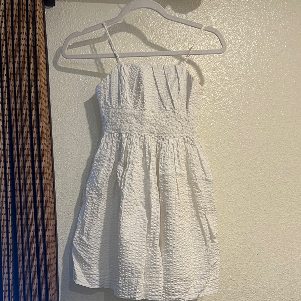 Polo by Ralph Lauren White Textured girls Dress